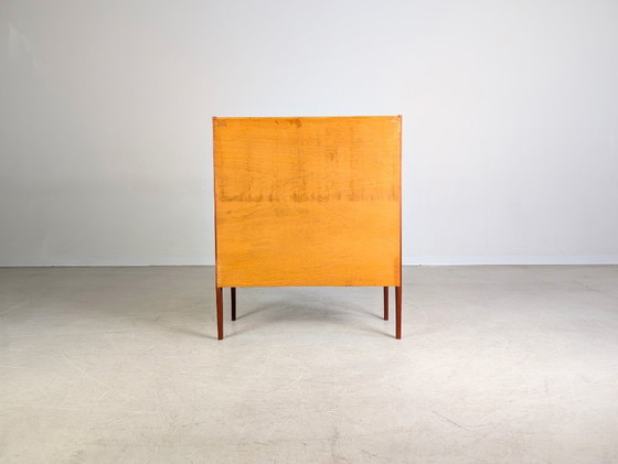Image 1 of Secrétaire original Nils Jonsson HJN Mobler Midcentury en teck danois