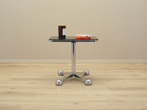 Coffee table on wheels, Italian design, 1970s, manufacturer: Allegri