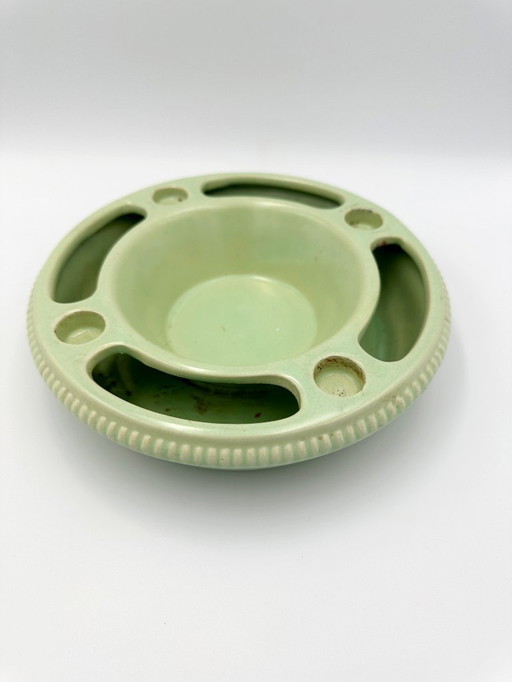 Jasba West Germany Advent Bowl Christmas Candlestick