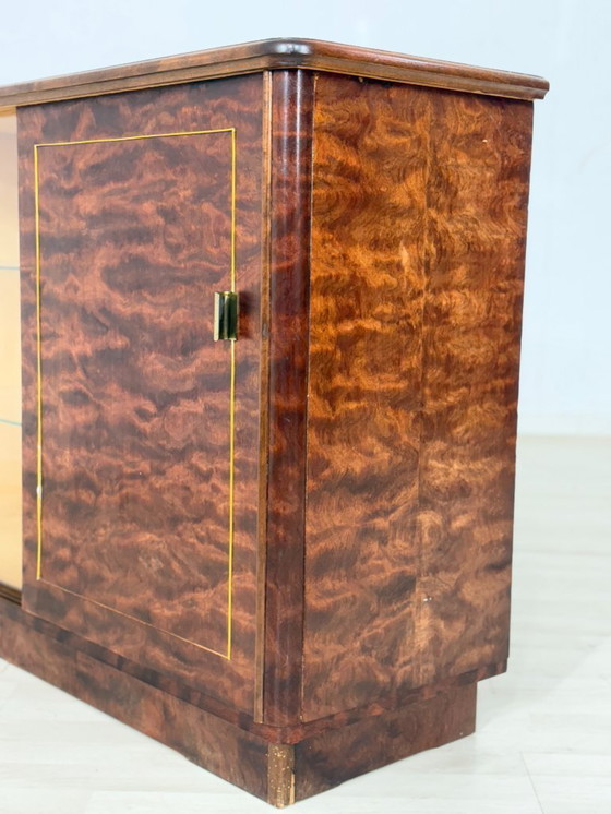 Image 1 of Magnifique meuble bar Art Déco / buffet / bar à domicile / armoire / meuble bar vintage