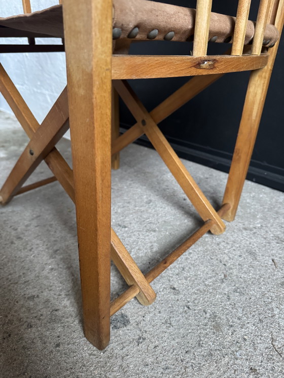 Image 1 of 1950s director's chair