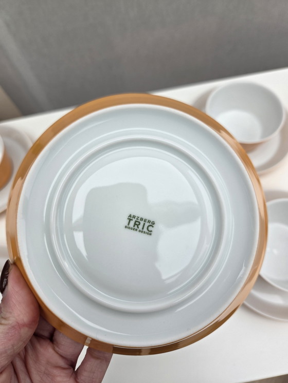 Image 1 of Arzberg tric theekop oranje