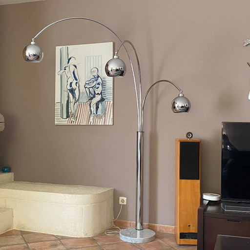 Goffredo REGGIANI MUGUET floor lamp. 1970.