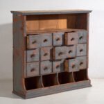 Antique office furniture (c.1930) #16 – Storage cabinet, Rustic (photo 6 of 10)