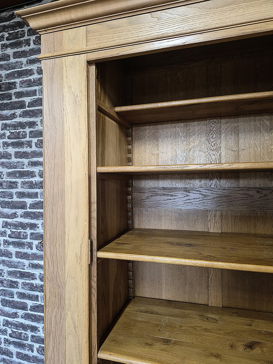 Image 1 of Armoire de chasseur / Armoire à pain / Armoire à linge / Meuble mural / Ee