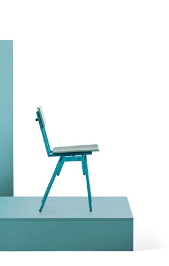 Image 1 of 4X Lensvelt - Mitw Wooden Chair “Piet Hein Eek”