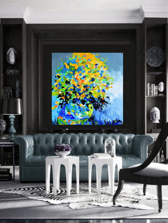 Image 1 of Les fleurs colorées réveillent le matin