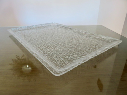 Plexiglas-Tablett "Roche Bobois", Frankreich, 1970, Altuglas, Lucite