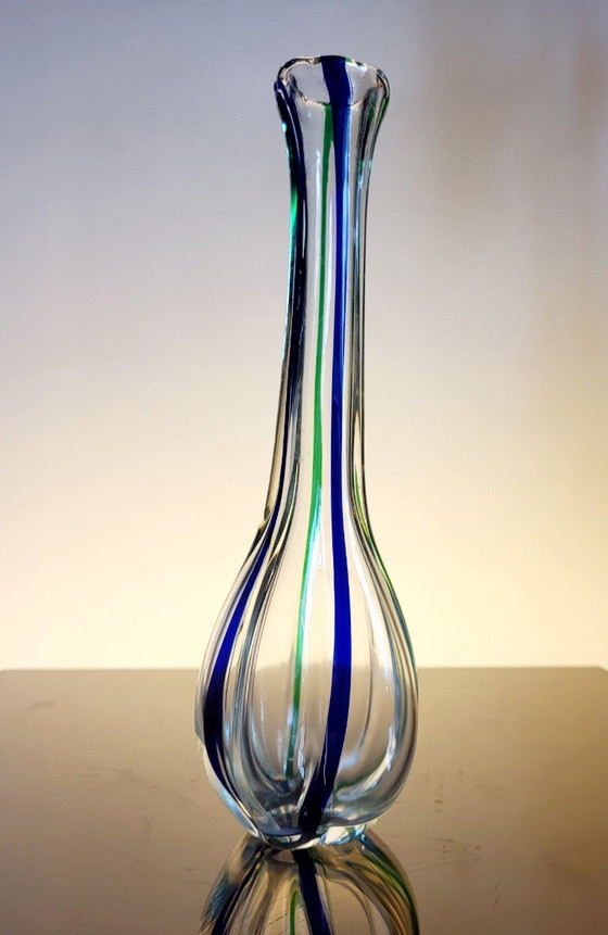 Image 1 of Vase en verre de Murano, Archimede Seguso, Mid Century, Italie, 1960s-70s