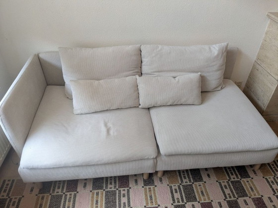 Image 1 of SÖDERHAMN Ikea sofa with removable, washable corduroy cover
