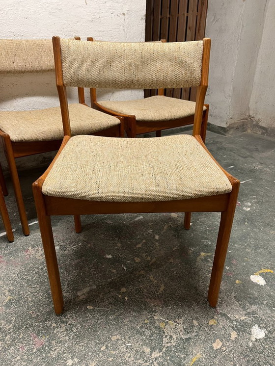 Image 1 of Ensemble de 4 chaises Vamdrup Stølefabrik