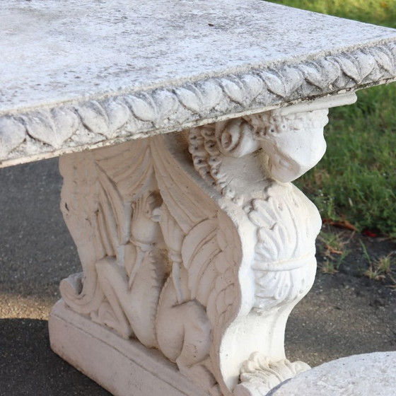 Tavolo da giardino e 4 sgabelli, Italia, inizio XX secolo – Set da giardino, Other (photo 14 of 15)