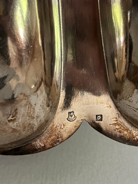 Image 1 of Orfèvrerie Gallia Luis XV dragoir plateado