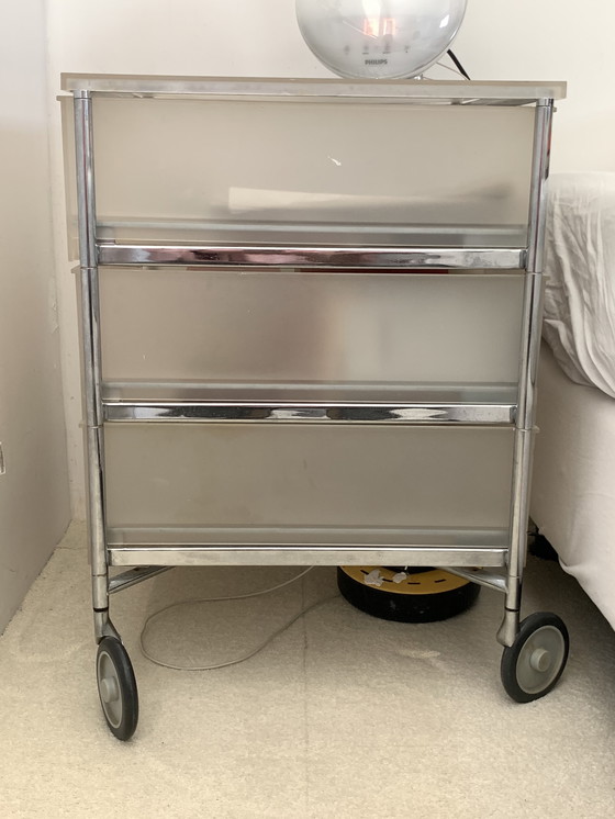 Image 1 of Kartell Mobil 3 cassettiere colore ghiaccio (2 pezzi)