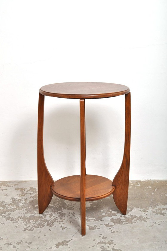 Art Deco Eiken Side Table, 1920s – Bijzettafels, Wood (photo 7 of 7)