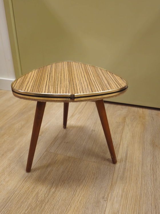 Image 1 of Vintage Plantentafeltje Tafeltje Bijzettafeltje Tafel