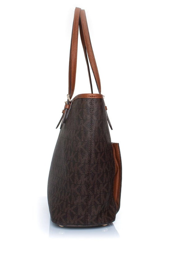 Image 1 of Michael kors, Jet set canvas logo shopper
