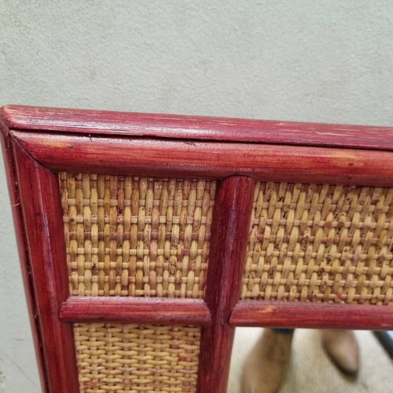 Image 1 of Espejo de ratán (77x58cm)