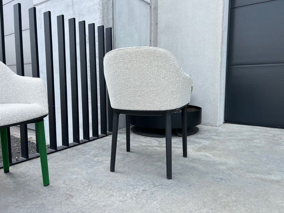 Image 1 of 4x chaises softshell Vitra Bouroullec