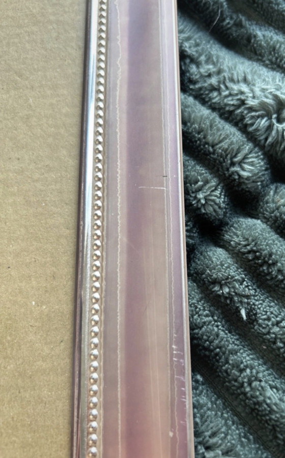 Image 1 of Vintage roze fotolijst 