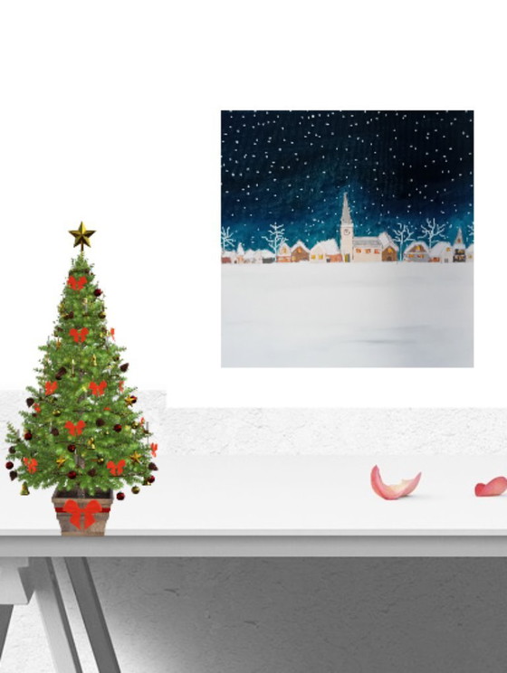 Image 1 of Weihnachts-/Wintergemälde
