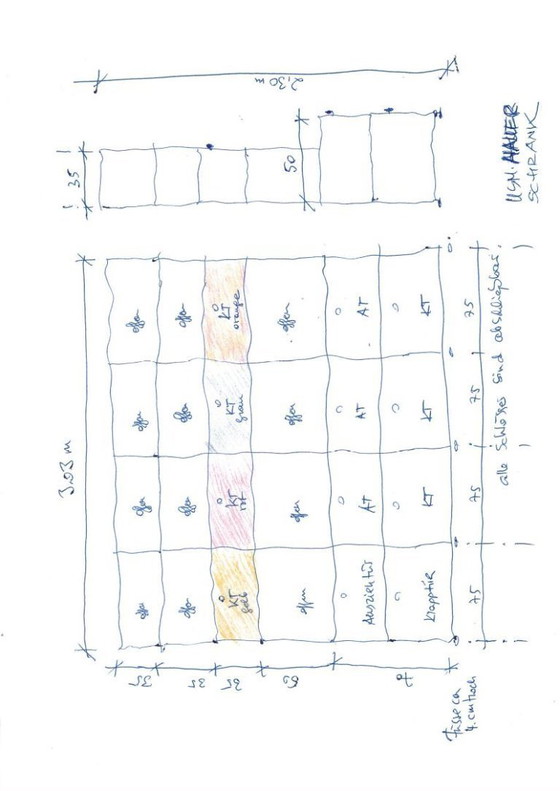 Image 1 of USM Haller wall shelf, 2.3m x 3.03m x 35-50cm