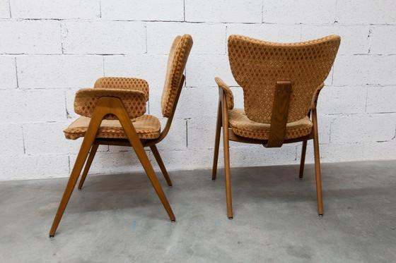 Image 1 of Coppia di poltrone di Roger Landault, edizione ABC degli anni '50