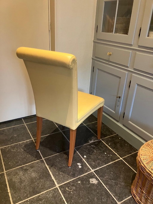 Set of 6 Poltrona Frau chairs