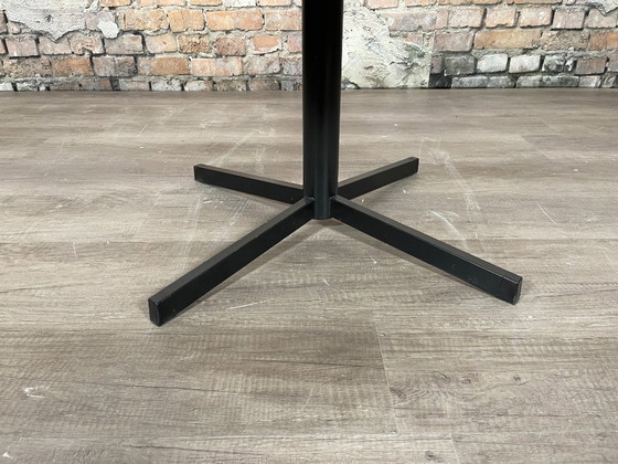 Image 1 of Black round coffee table