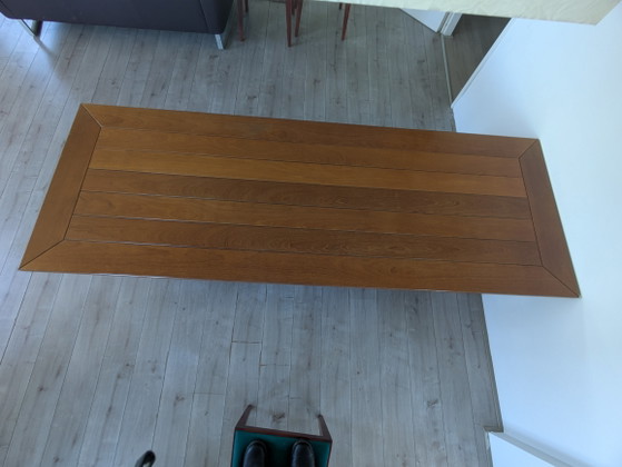 Original Jan Des Bouvrie Dining Table Gelderland Cherry Wood - XL 250cm (photo 5 of 6)