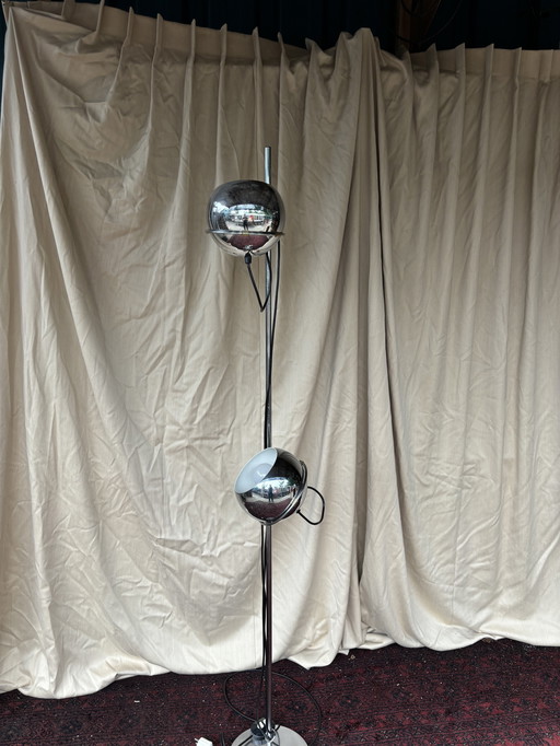 Vintage mid-century vloerlamp 