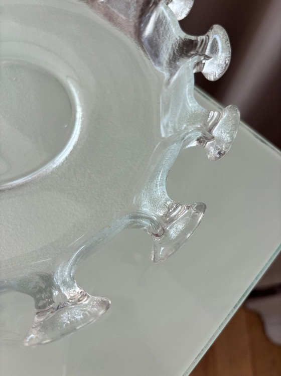 Bol/plato de cristal Humppila Finland Splash Art – Diseño escandinavo – Accesorios de mesa, Glass (photo 3 of 7)