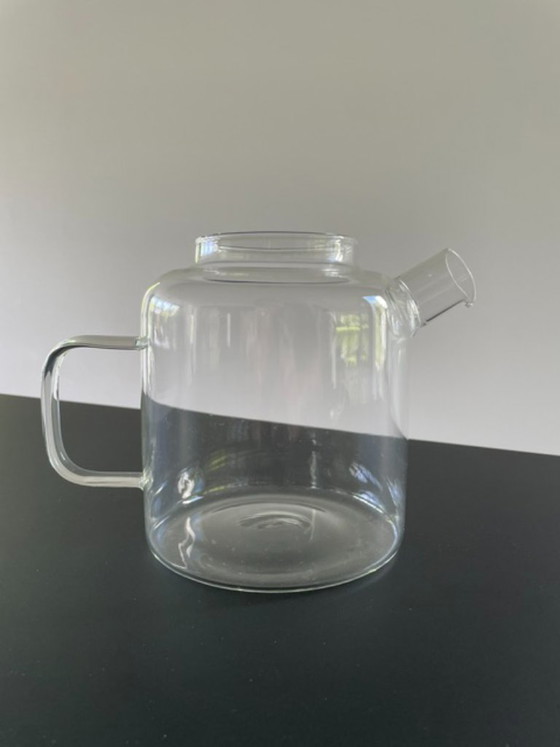 Image 1 of Scandinavian design borosilicate glass teapot 1.5L