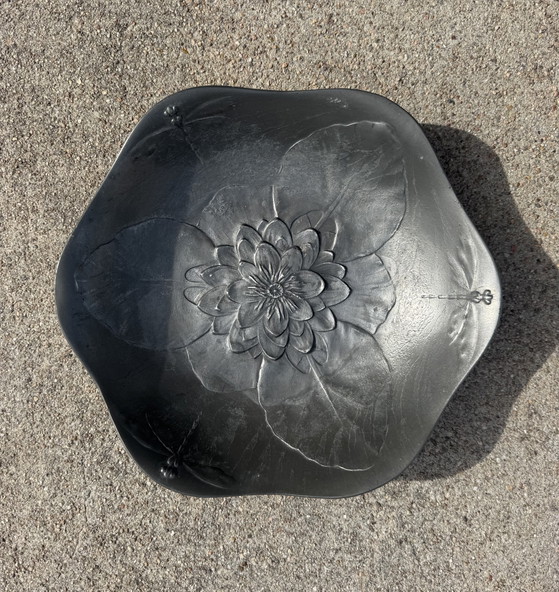 Art Nouveau Pewter Bowl Kayserzinn – Decorative Objects, Metal (photo 4 of 11)