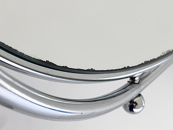 Espejo de pared con lupa giratoria, de Bieffeplast, Italia, década de 2000. – Chrome, Glass (photo 6 of 19)