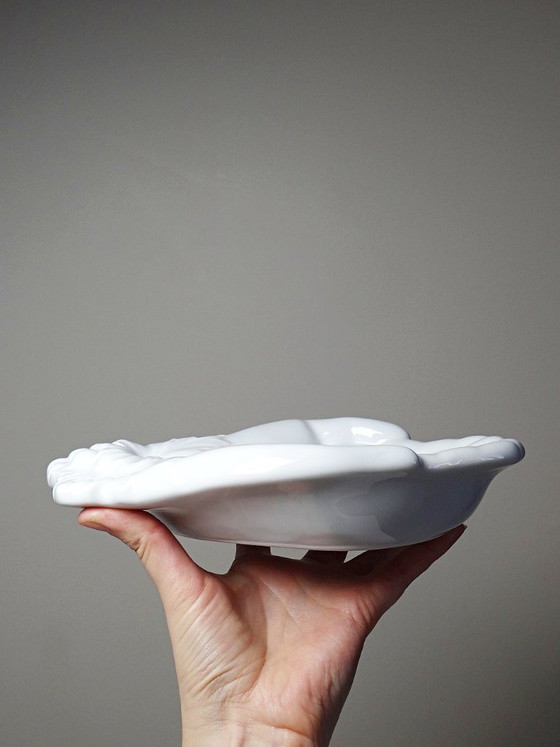 Image 1 of Georges Sand hand-held valet tray after Cocteau, GDA Limoges, unsigned