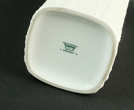 Image 1 of porcelain vase thomas porcelain decor arcta matte glaze 60s 70s