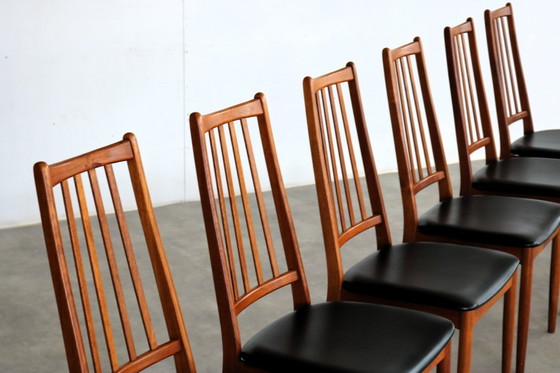 Image 1 of 6x vintage Danish dining chairs