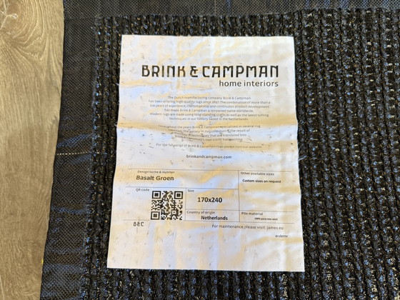 Image 1 of Brink &amp; Campman Basalto 170 cm x 240 cm