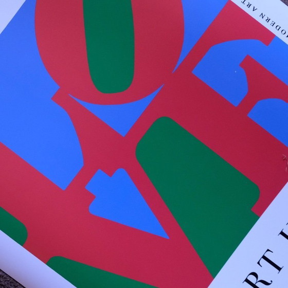 Image 1 of Robert Indiana "Love" | Museum of Modern Art NY | poster