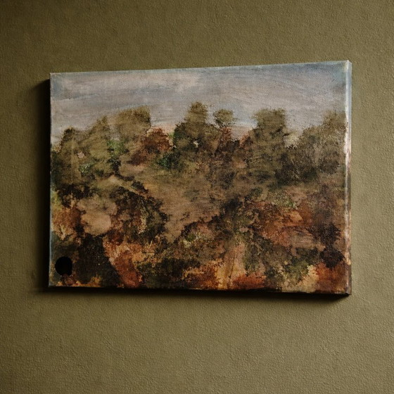 Image 1 of Silent Landscape Artist: T. C. Freiberger Medium: Acrylic on Canvas Movement: Contemporary Abstract Landscape