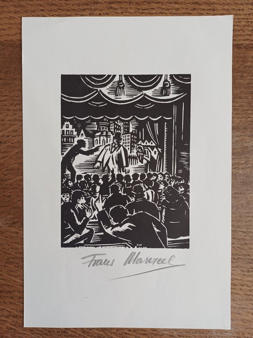 Masereel, xilografía