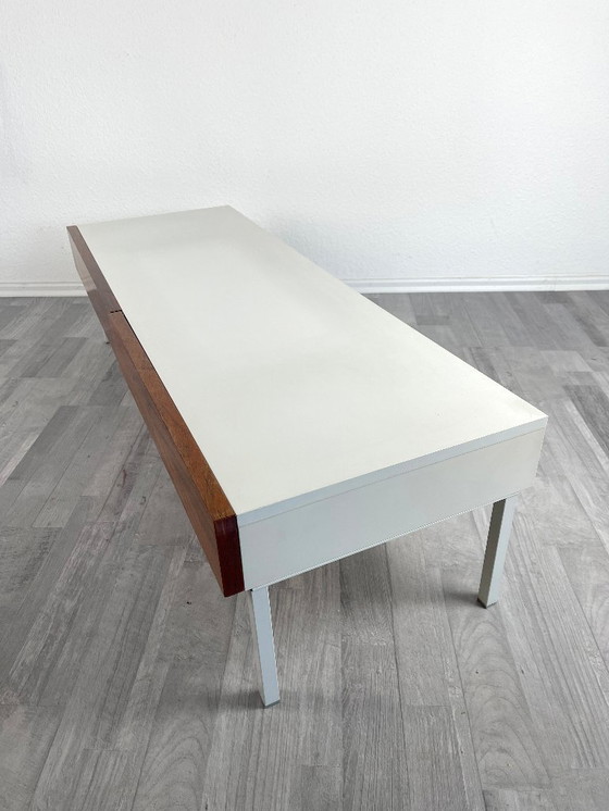 Image 1 of Console basse vintage style spatial/milieu du siècle