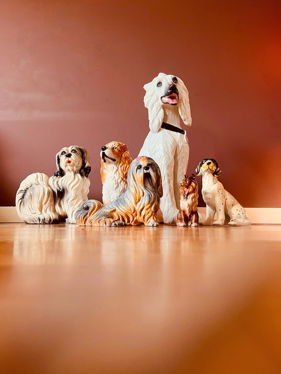 Image 1 of Italian Ceramic Dog +/- 70cm High