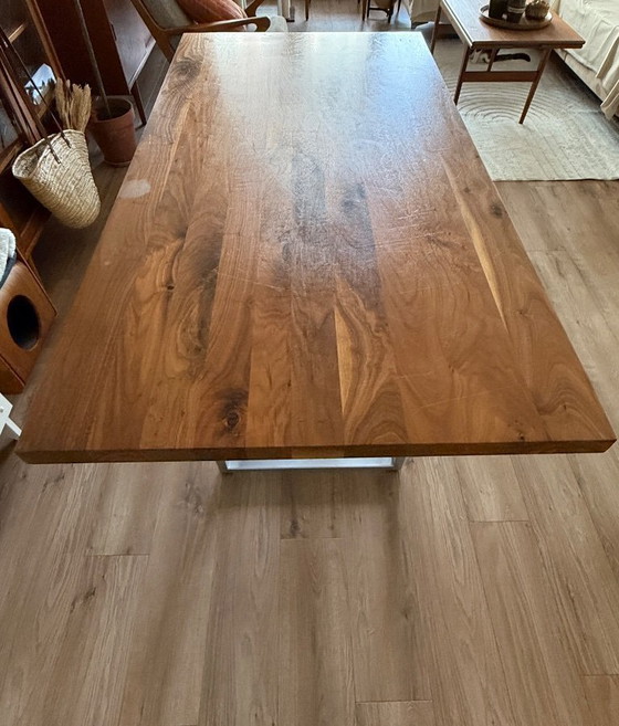 Image 1 of Solid American walnut dining table