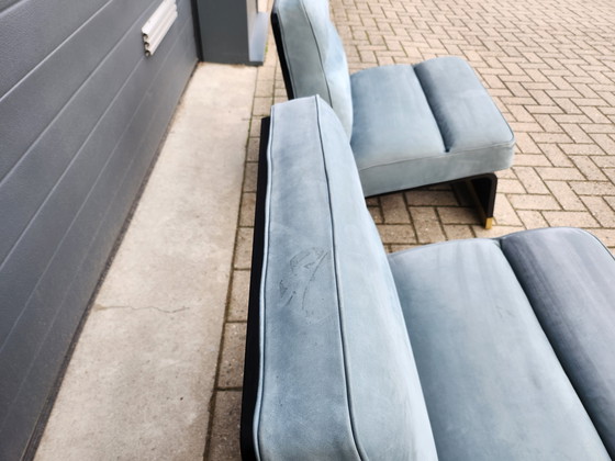 Image 1 of Baxter - Sedia Greta in pelle Kashmir - set da 2
