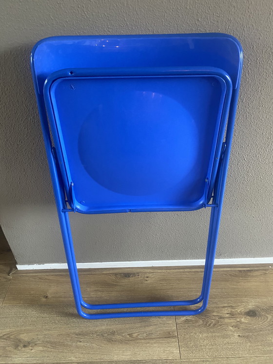 Image 1 of 4 vintage IKEA klapstoelen Niels Gammelgaard