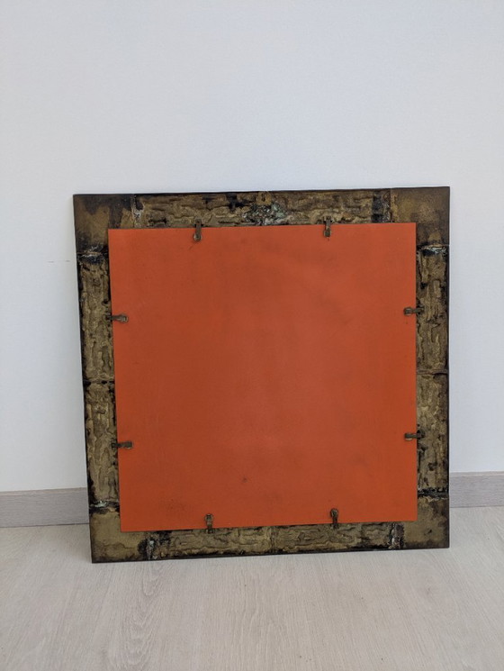 Image 1 of Frigerio Desio - Luciano Frigerio - Espejo - Juanita - Bronce, Latón