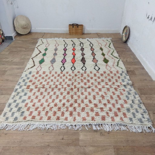 Colorful Berber Rug – Kleurrijk Berbertapijt | Moroccan Wool Rug 280 × 195 cm