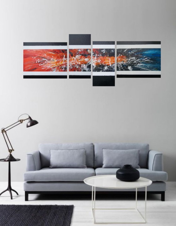 Image 1 of NEXUS – Originalgemälde des Künstlers 2Luss'Art